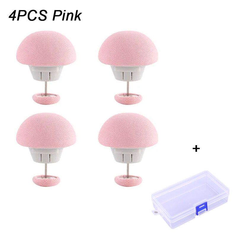 8/4 sztuk prześcieradło chwytaki antypoślizgowe wyposażone kołdra uchwyt arkusza kształt grzyba prześcieradło materac uchwyt do arkuszy domu: 4pcs Pink with box