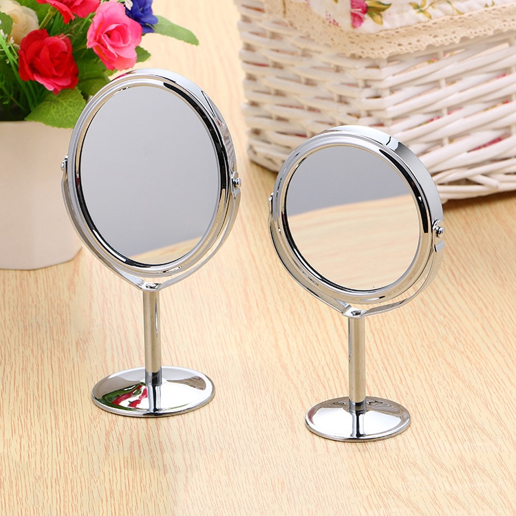 Hight Quality Beauty Make-Up Spiegel Dubbelzijdig Normale Vergrootglas Stand Mirror Duurzaam En Draagbaar Cosmetische Gereedschap