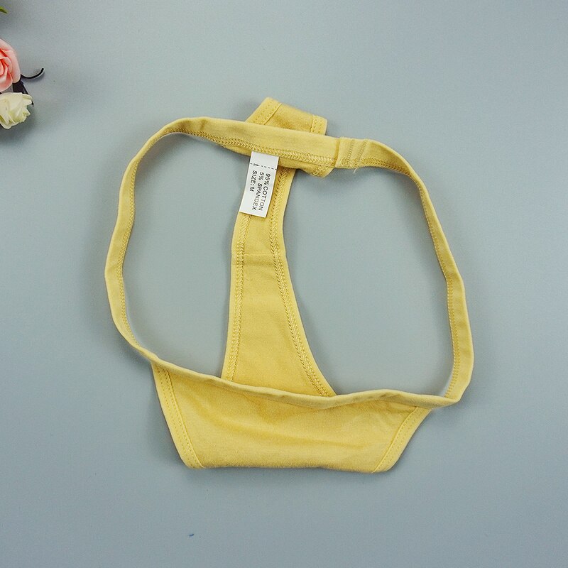 4Pcs/lots Thongs Women Sexy Panties Tangas Erotic Lingerie Micro Bikini Ladies Bow G-String Sporty Cotton Underwear