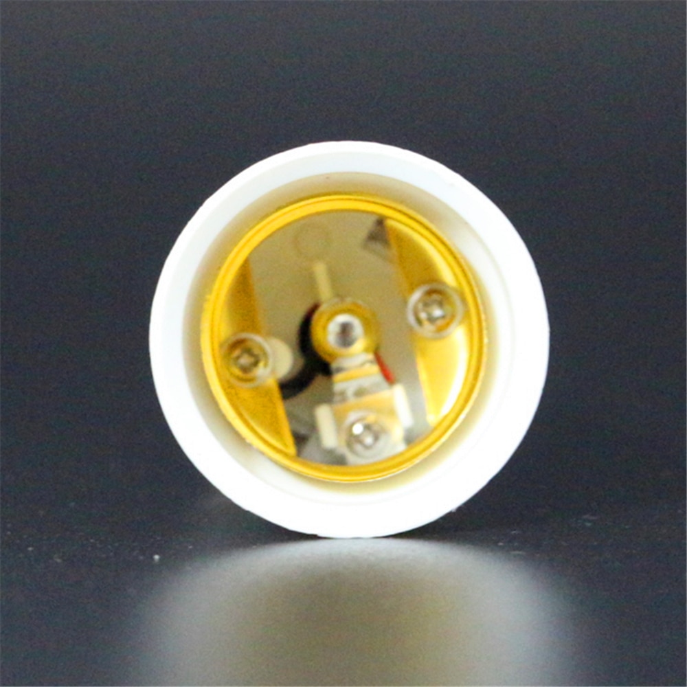 1 stk forlænge adapter  e27 to e27 led pære lampe sokkel holder skruefatning adapter konverter