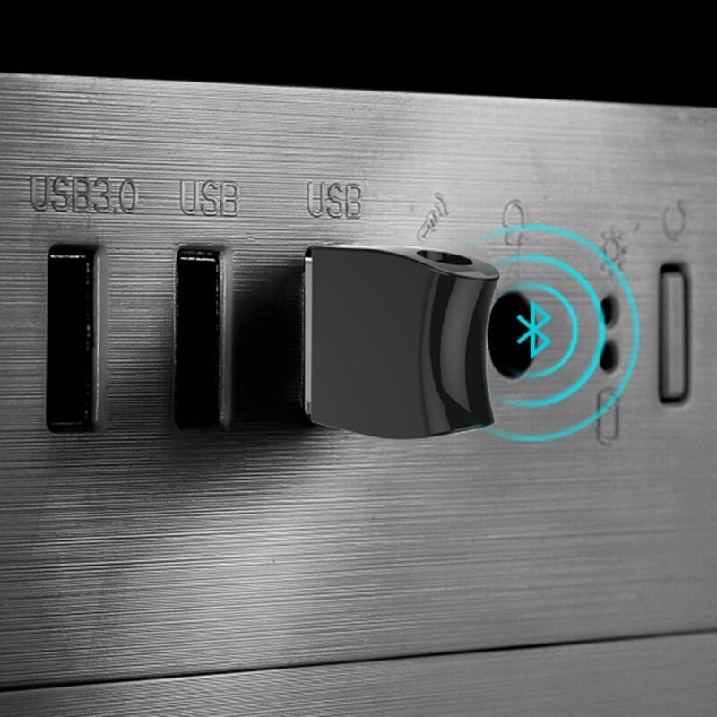 USB Bluetooth 5.1 Adapter, Audio Receiver and Transmitter,for Computer Printer Headset, Driver-Free for Win8.1/10/11