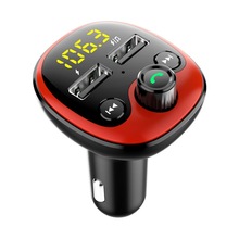Fm-zender Modulator Bluetooth Handsfree Car Kit MP3 Audio Speler Dual Usb Car Charger