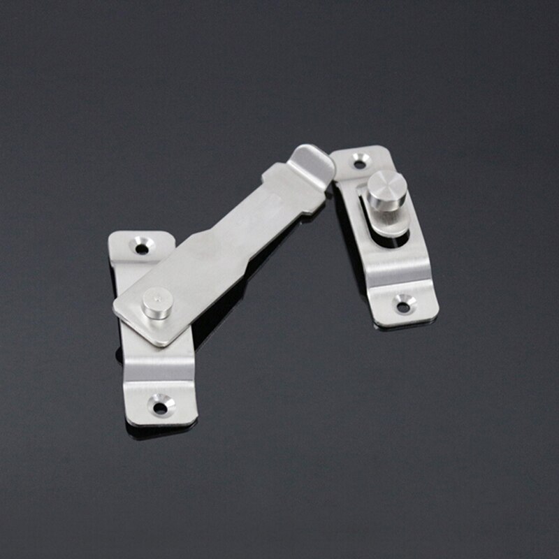 Guard Latch Bolt With Screws Sliding Window Door Lock Handle Stainless Steel Door Latch Home Safety Chain Door Home Hardware