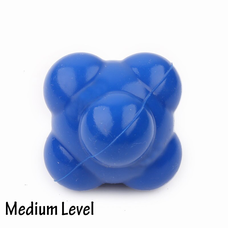 Boule hexagonale en Silicone solide, équipement d'entraînement pour la Coordination de l'agilité et des réflexes