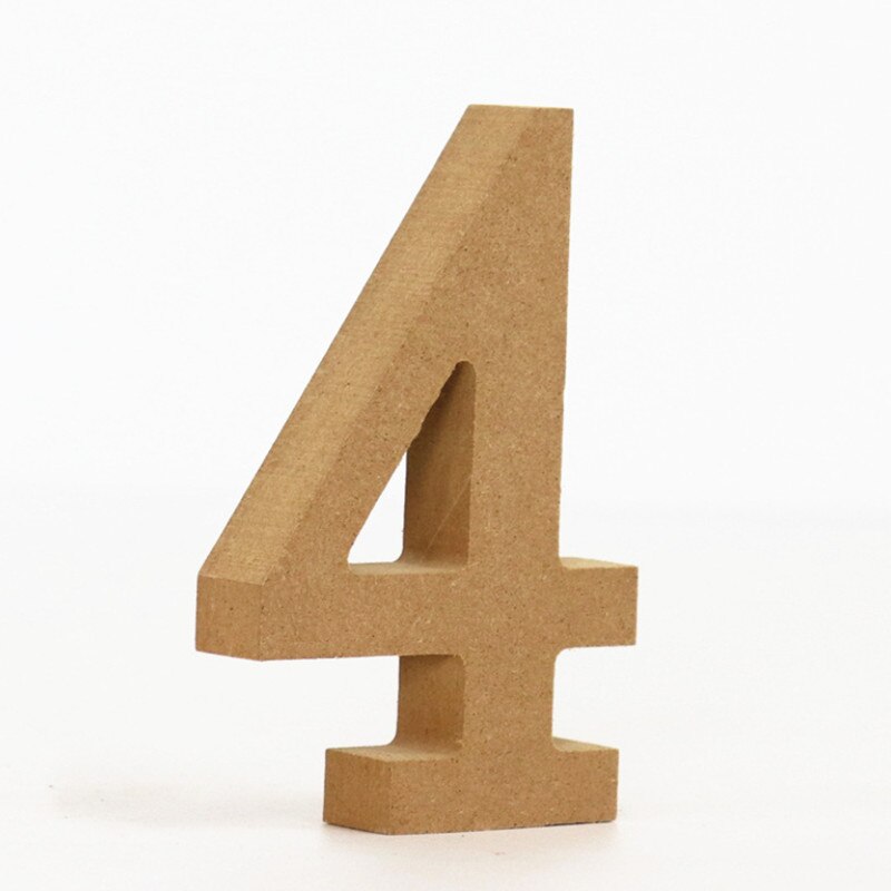 DIY 10cm Wood Color Letters Alphabet Word Letter Art Crafts Free Standing Name Party Wedding Home Decor Year Surprise: Jasmine