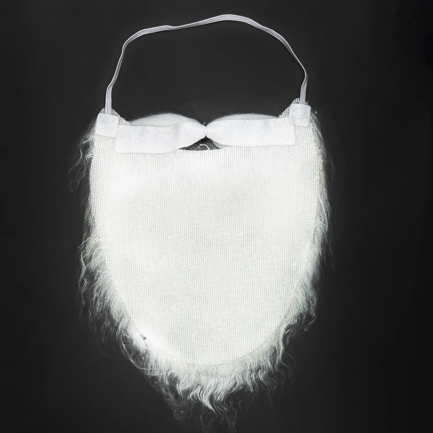 Julenissen skjegg bart bart bart bart hvitt skjegg rekvisittdekorasjon, juledekorasjon