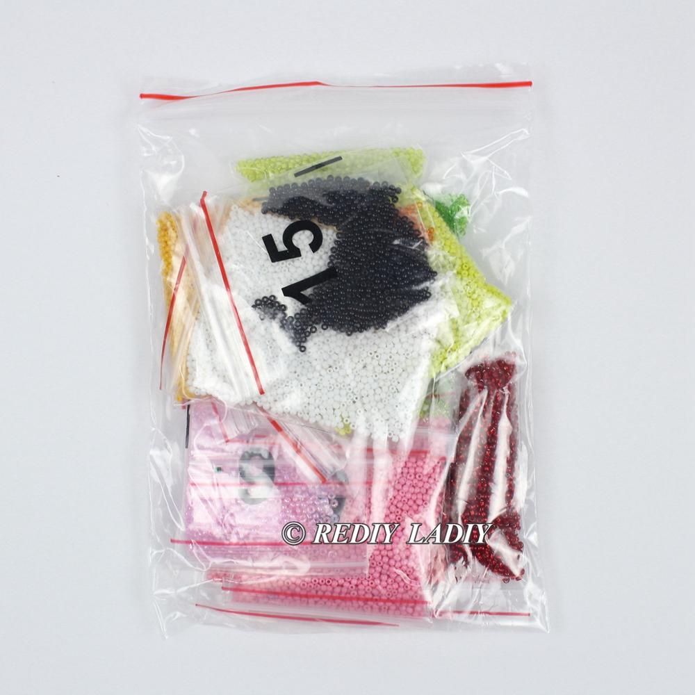 DIY Beaded Embroidery Kits Hummingbird Flowers Needlework Beads Partial Crystal Beaded Cross Stitch Hobby & Crafts