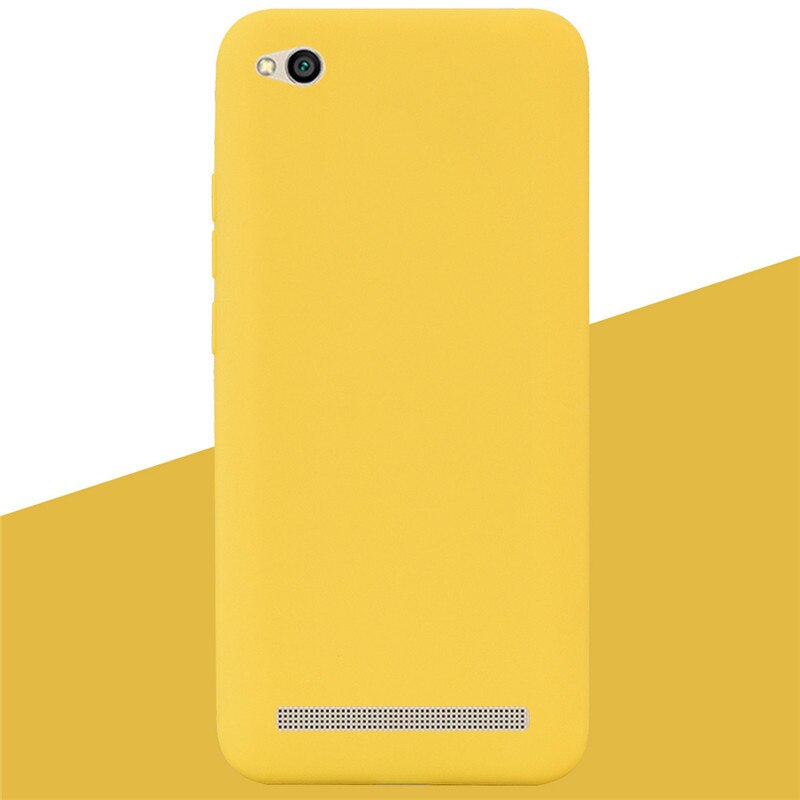 Case For Xiaomi Redmi 5A Case TPU Cover Silicone Soft Back Protective Phone Case on For Redmi 5A Redmi5A a5 5 A Fundas Coque: 6 Yellow