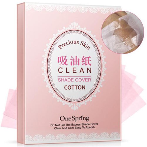 2pcs 100 Korea Facial carta velina Skin Oil Control paper Face Cleaner oil absorbing blotting sheets Tissue paper papier de soie