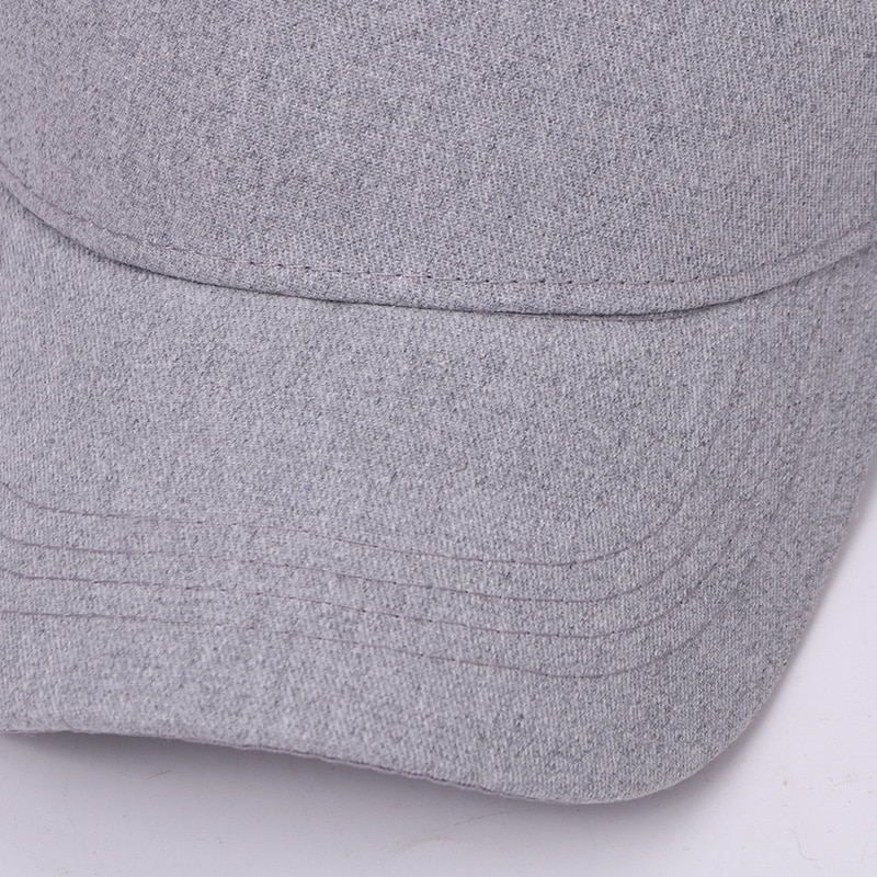 Solid farge baseball caps dame menn merke snapback gorra cap street hip hop caps hatter for damer svart grå baseball cap