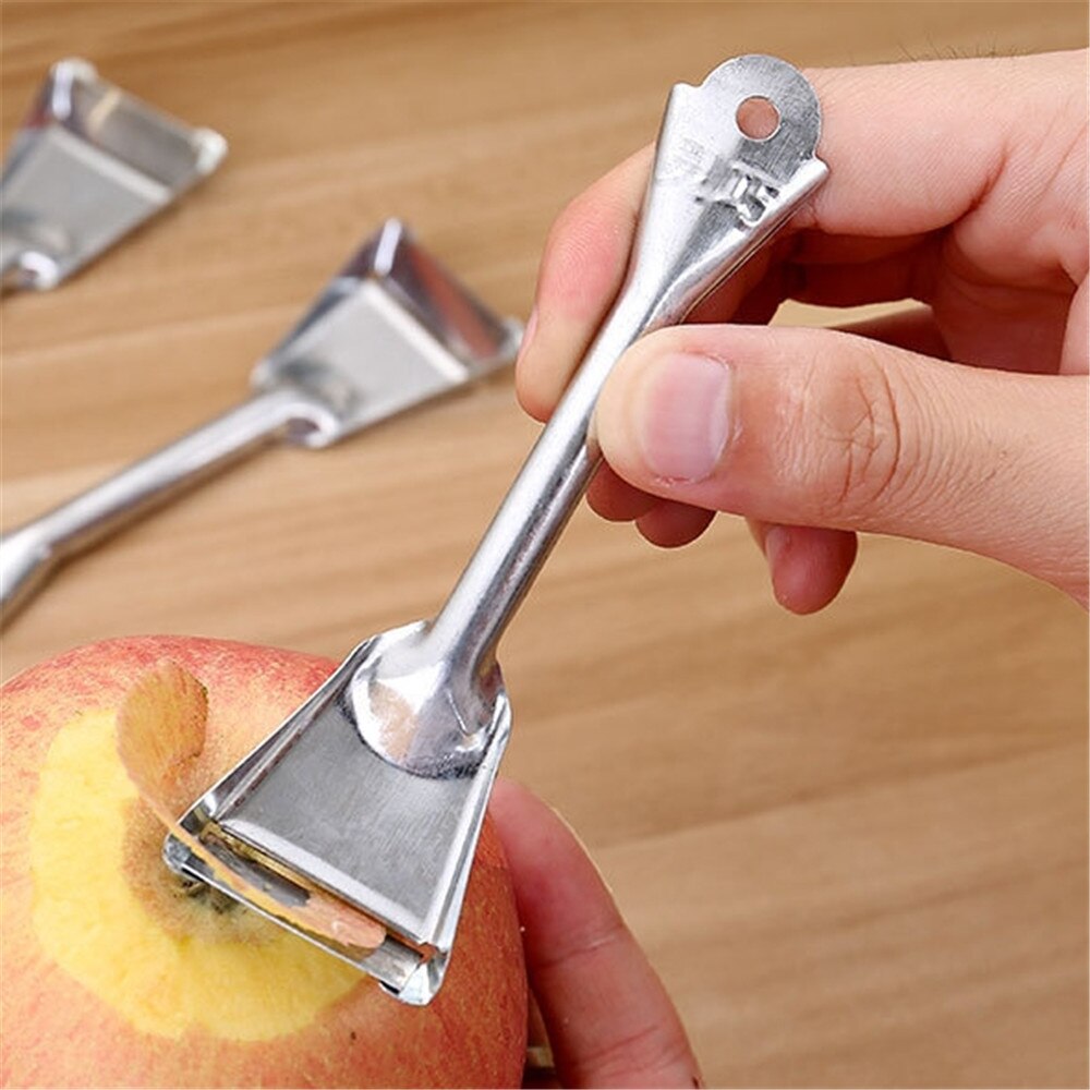 1 Pcs Thuis Roestvrij Staal Fruit Dunschiller Snijder Groente Fruit Apple Slicer Dunschiller Keuken Tool