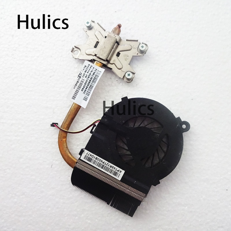 Hulics Original Laptop Cooler For HP Pavilion G4-1000 G6-1000 G7-1000 G4 G6 G7 HeatSink FAN cooling 643258-001 646578-001