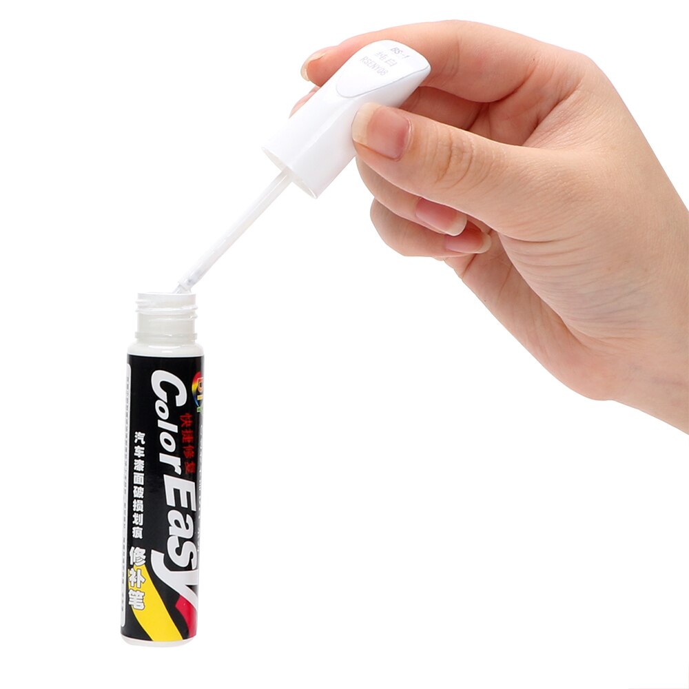 Reparador de arañazos de 4 colores Fix it Pro, pluma de pintura automática, cuidado, eliminador de arañazos, mantenimiento, estilismo de coche: Blanco