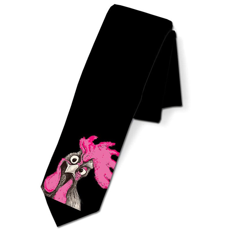 Farverige roman videnskab symbol tilbehør slips 8cm mænds slips passer til forretnings bryllup casual: Stil 2