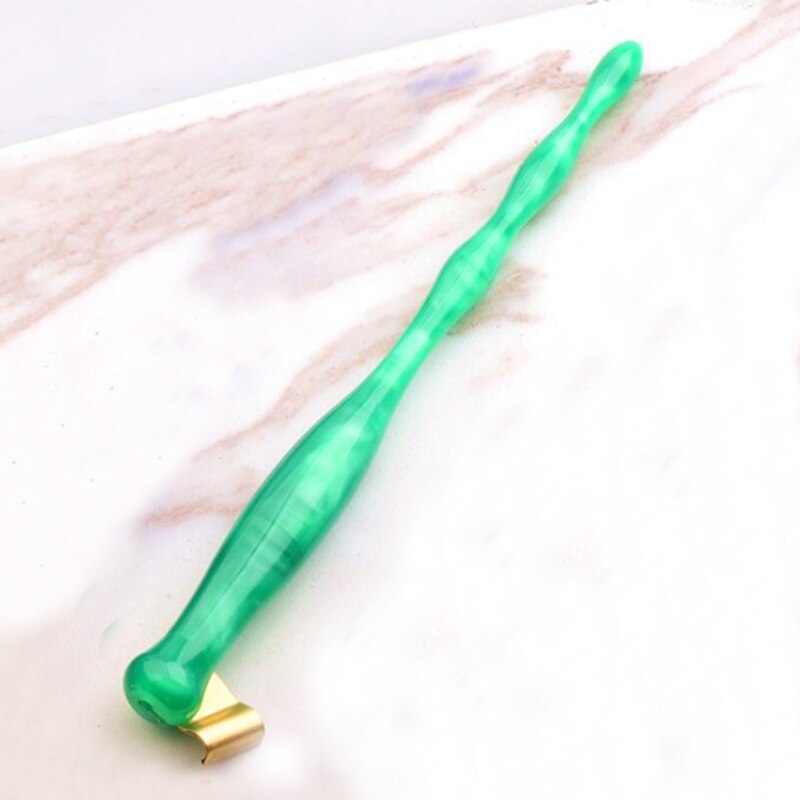 Handmade Resin Oblique Calligraphy Dip Pen Holder Copperplate Script Er Es Nib Holder Birthday Dip Pen