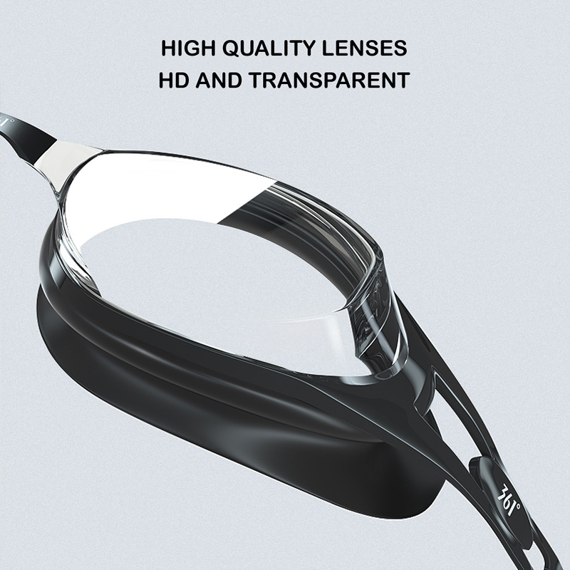 Gafas de natación profesionales para miopía, impermeables, antiniebla, HD, para hombres y mujeres, equipo de gafas para deportes acuáticos, dioptrías-2,0 ~-6,0