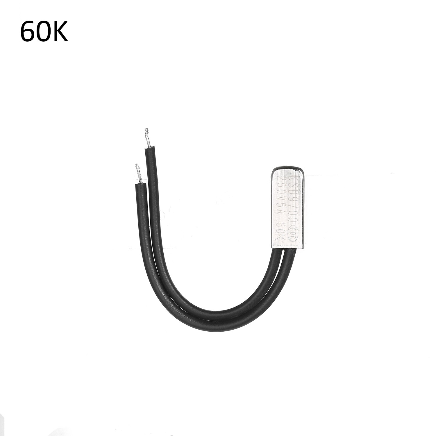 5pcs KSD9700 N.O Temperature Switch Normally Opened Thermal Switch Thermostat Thermal Protector Pack of 5pcs Heat Protector