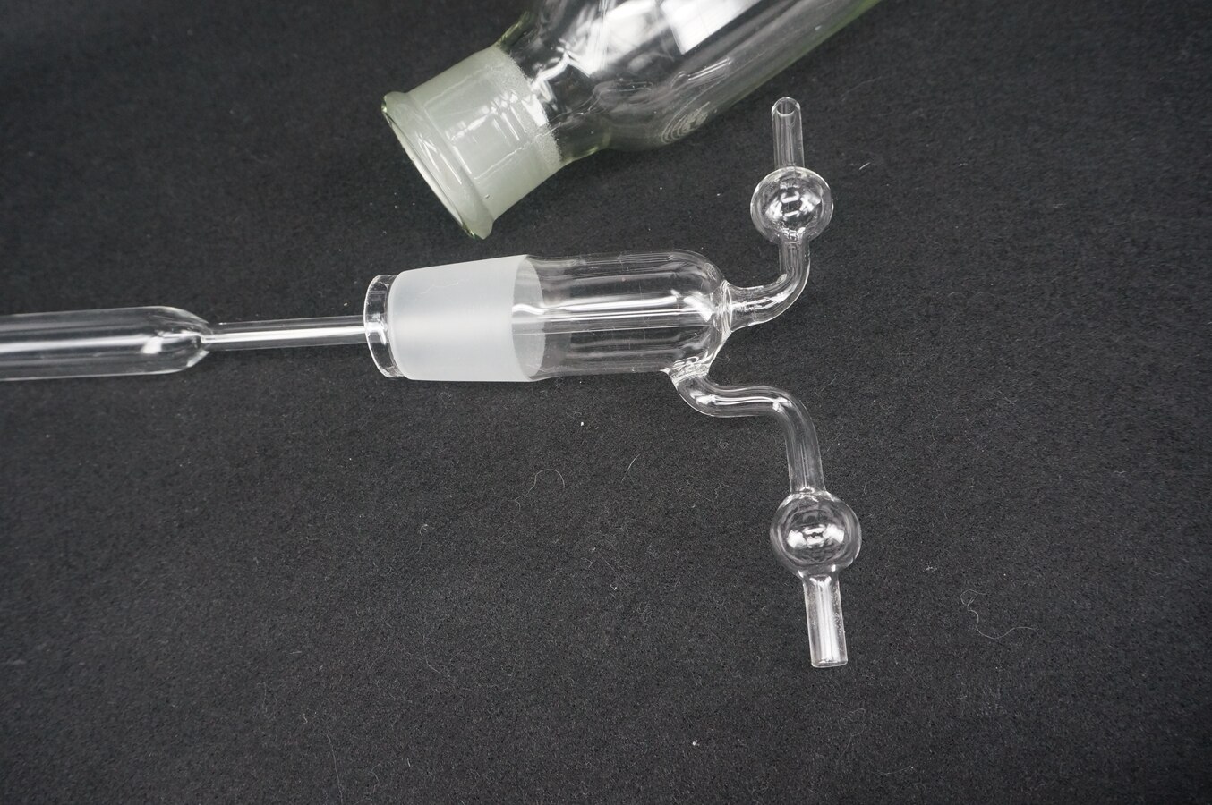 Lab 500ml Glass Gas Washing Bottle Multihole Glassware Chemical Instruments