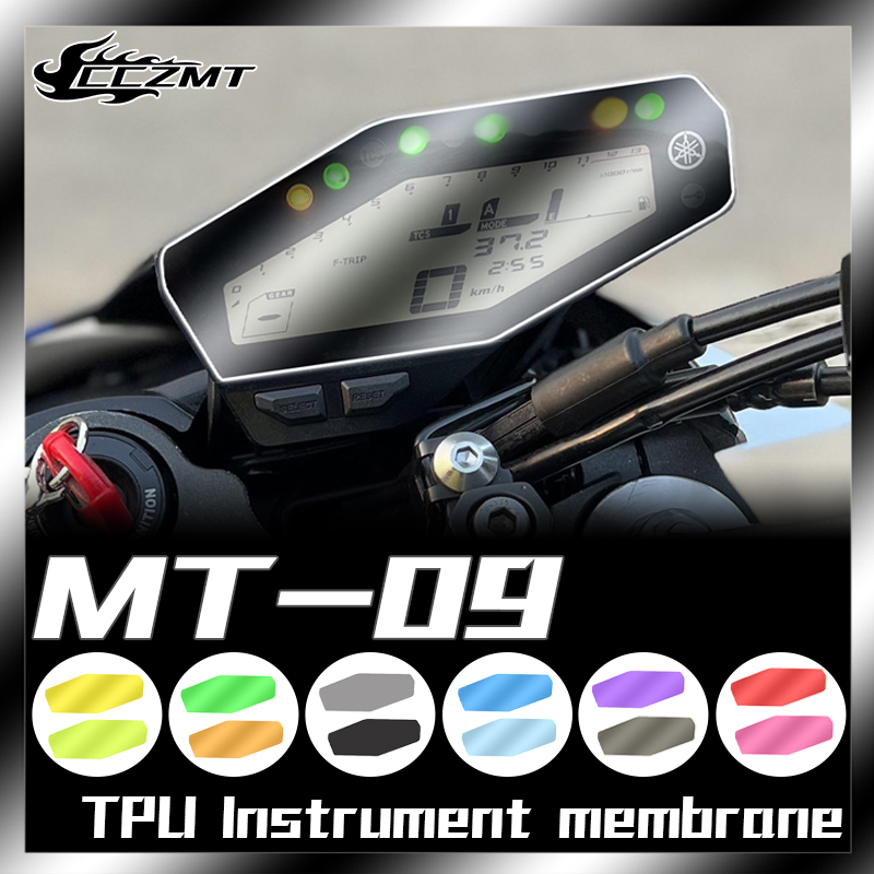 Voor YAMAHA MT-09 MT09 FZ-09 FZ09 Motorfiets Instrumentenpaneel Membraan Anti-kras Beschermende Film Screen Protector