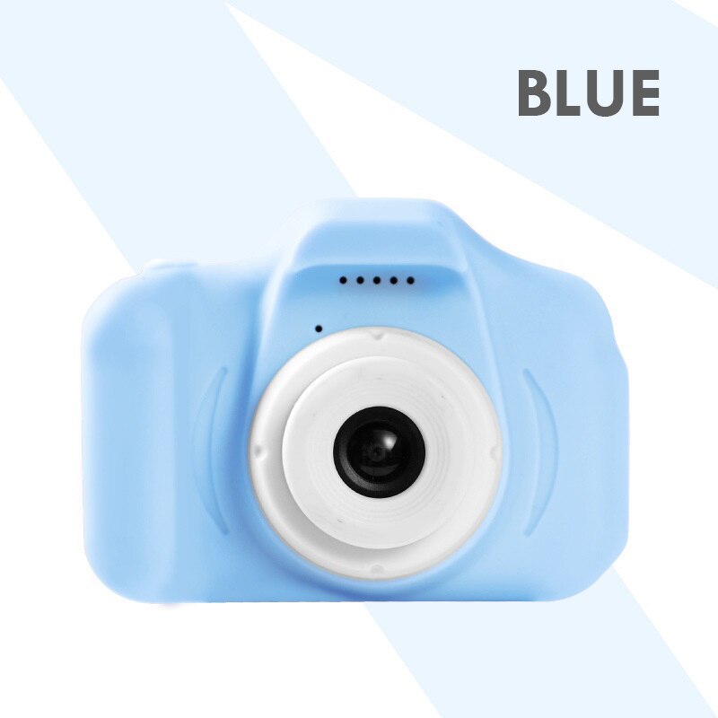 Mini videokamera legetøj til børn fuld hd micro dv dvr videokameraer 1080p videokamera til børn babystøtte skjult sd-kort: Blå / Uden tf-kort
