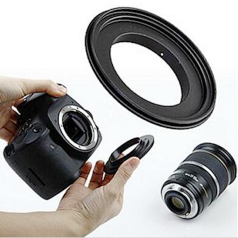 Foleto Lens Adapter Macro Reverse Ring 49 52 55 58 62 67 72 77 Mm Voor Canon Eos Camera 500d 600d 700d 5d 6d 7d 60d 70d 5d2 5d3 1d