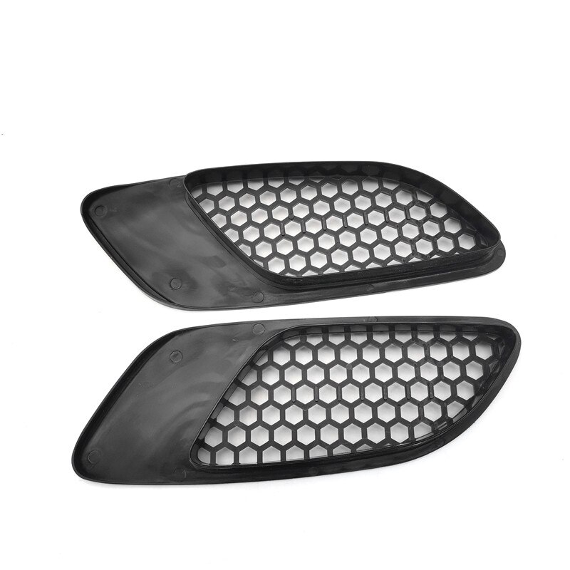 Glänzend Schwarz Motorhaube entlüften Haube Luft Lüftungsschlitze Scoop Kanal M3 Typ Universal- für BMW E90 E91 E92 E93