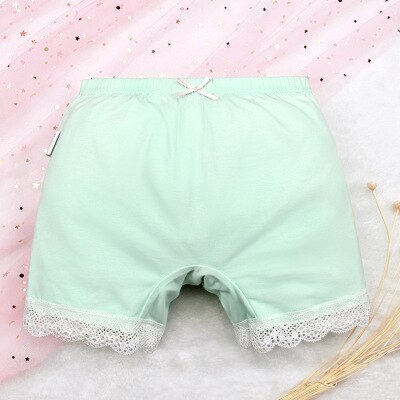 Middle and Small Children Underwear Baby Brown Green White Solid Color Cotton Large Bread Pants Baby Briefs