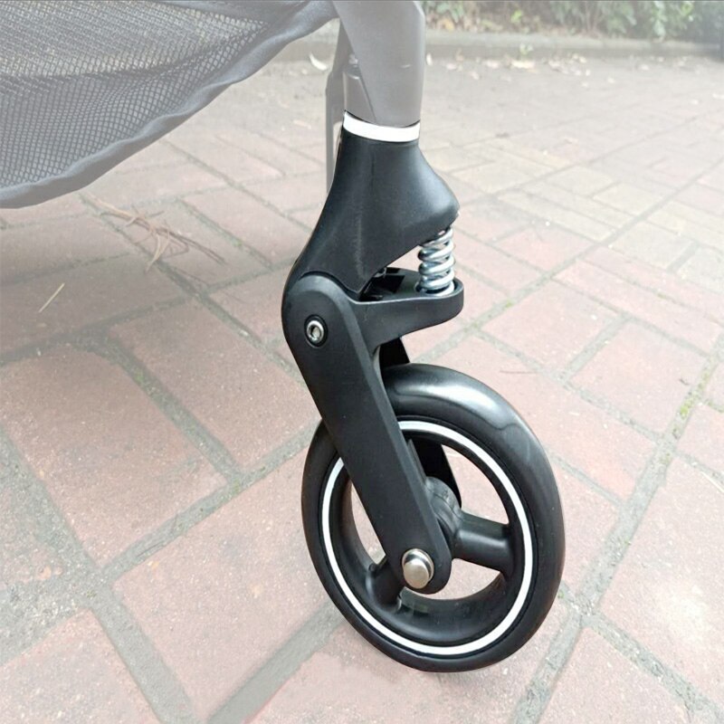 Ruedas de cochecito para la serie Goodbaby, incluye rueda delantera y trasera, GB, accesorios de carro D326, D628, D639, pokkit GB100,Etc.: D326 series front