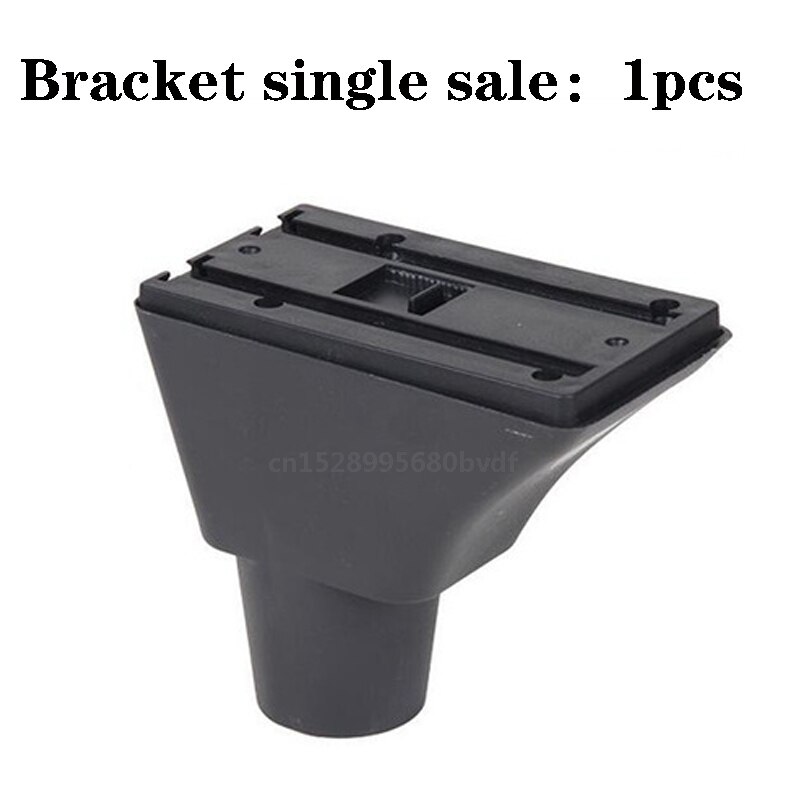 Para peugeot 207 caja de apoyabrazos carga USB aumentar doble capa almacenamiento central contenido taza soporte Cenicero Accesorios: Single bracket