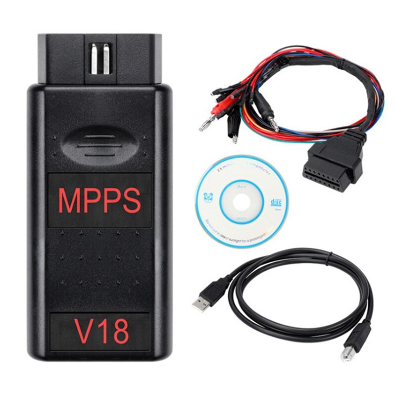 MPPS V18 MAIN + TRICORE + MULTIBOOT Breakout Tricore kabel ECU narzędzie do programowania ECU: Default Title
