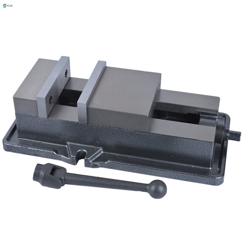 Angle-fixed precision machine vise CNC heavy duty 4-inch milling machine special vise flat-nose pliers
