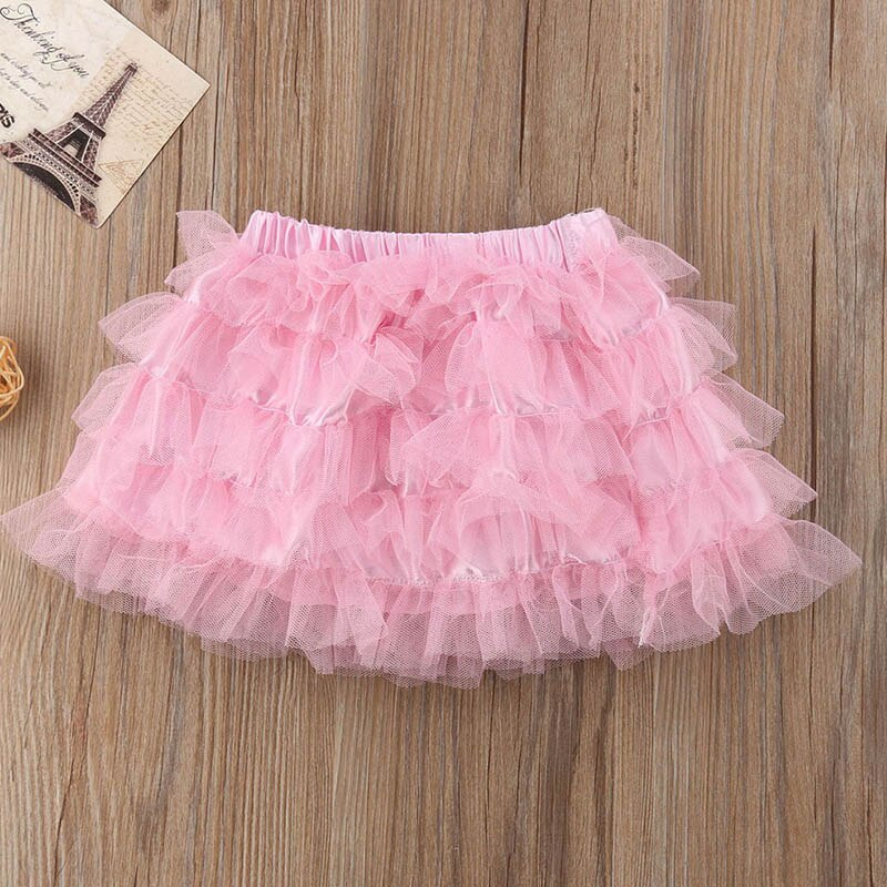 Zomer Tutu Rokken Baby Meisje Candy Kleur Mesh Tutu Rok 3 M-18 M Kinderen Kids Peuter Kleding