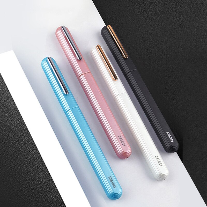 1 Pcs Non-splashing ink fine-pointed fountain pen self-control ink fine pen student calligraphy fountain pen