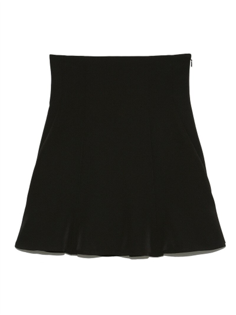 Mini Jupe trompette taille haute, japonais Chic à fermeture éclair, Jupe sirène élégante à la hanche, printemps 2022: Black / S