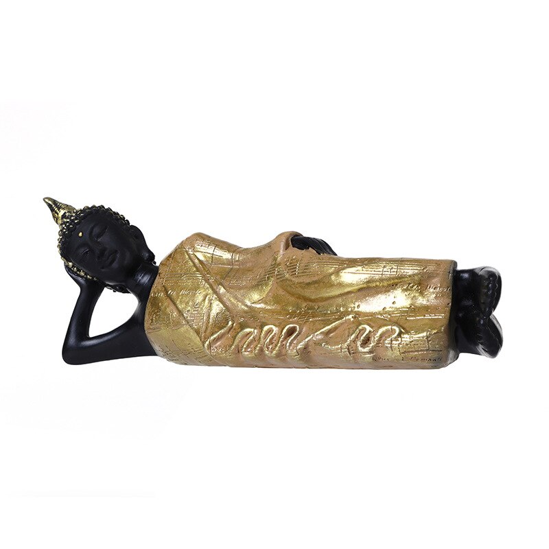 Boeddha Beeldje Sculptuur Zitten Boeddhabeeld Home Office Decor Indoor Standbeeld Ornament 15Cm Feng Shui Ornamenten Ambachten