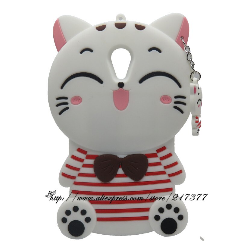 Para Meizu M5 M5S 3D del unicornio gato de dibujos animados suave de la piel del teléfono funda protectora para Meizu M5 M5S Meilan 5 5,2"