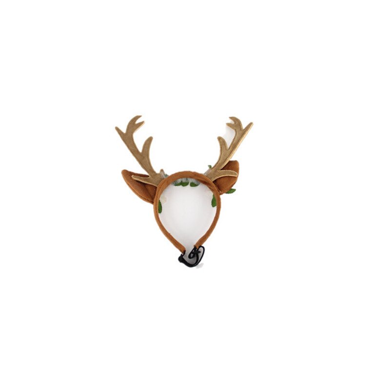 Nette Weihnachten Katze Kostümich Kopfschmuck Für Hund Katze Haustier Weihnachten Stirnband Hütte Welpen Kostüm Weihnachten Zubehör: L