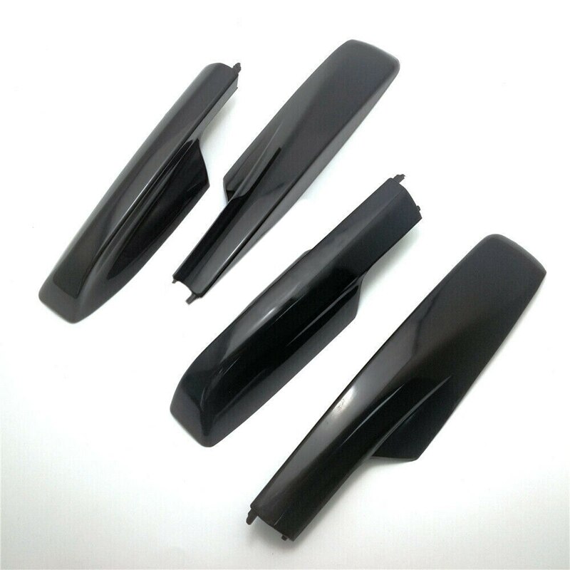 4Pcs Black Roof Rack Cover Rail End Shell for Toyota Highlander XU20 2001-2007