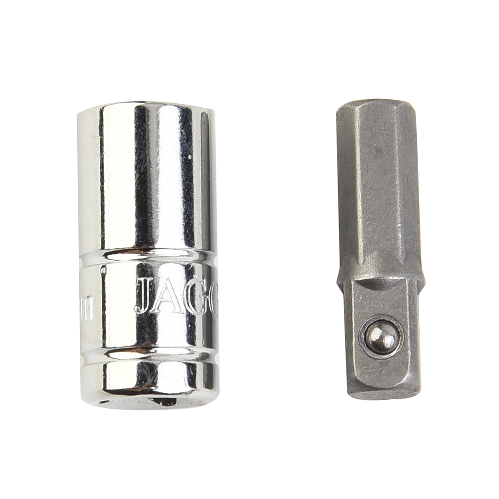 1/4 Square Drive To 1/4 Hex Shank Impact Socket+1/4 Drill Socket Adapter Hand Tools Repair Tools Wrench Socket