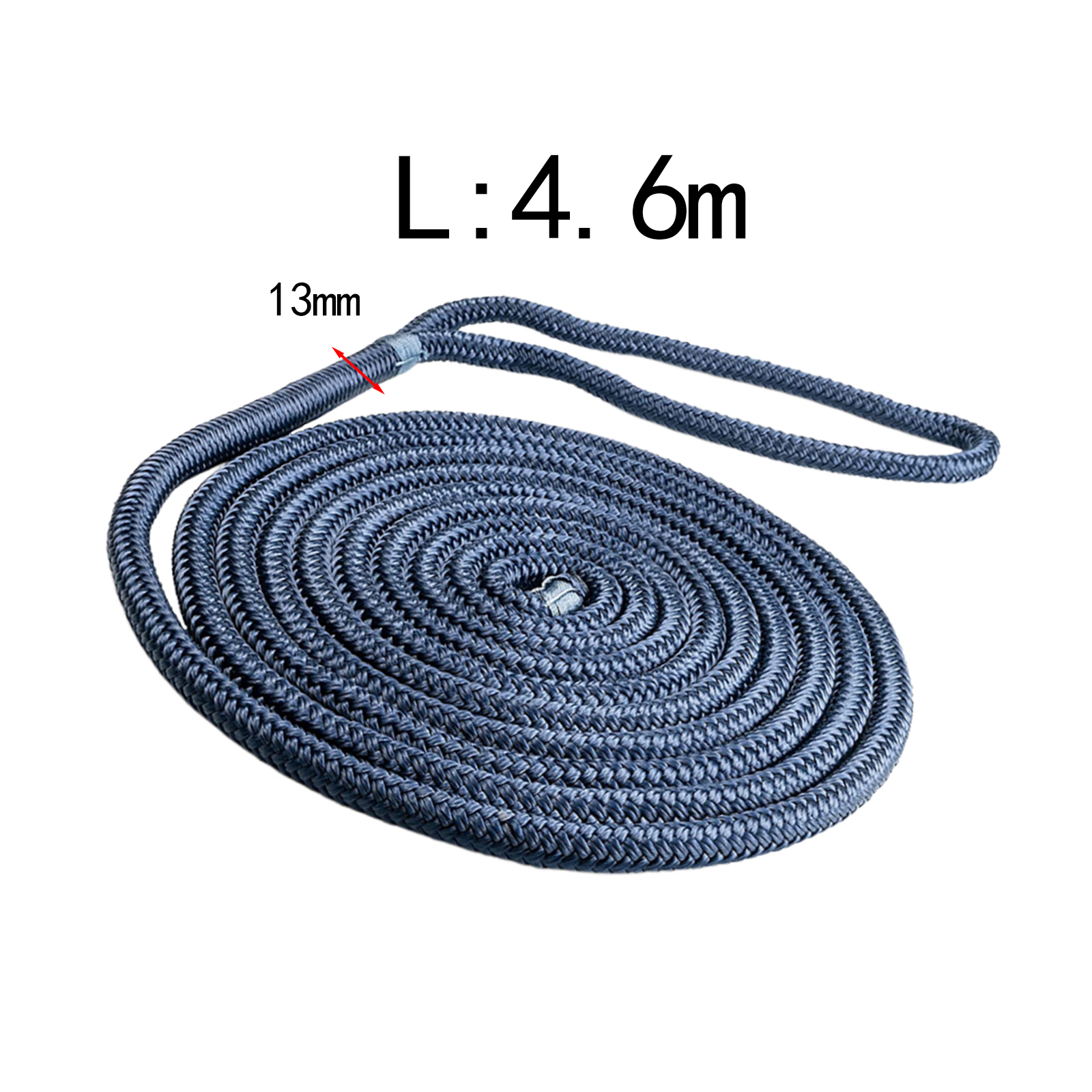 Boot Dock Lijnen Slijtvaste Hanger Lijn Docking Boot Lijnen Dubbel Gevlochten Premium Nylon Marine Ligtouw Voor Boten