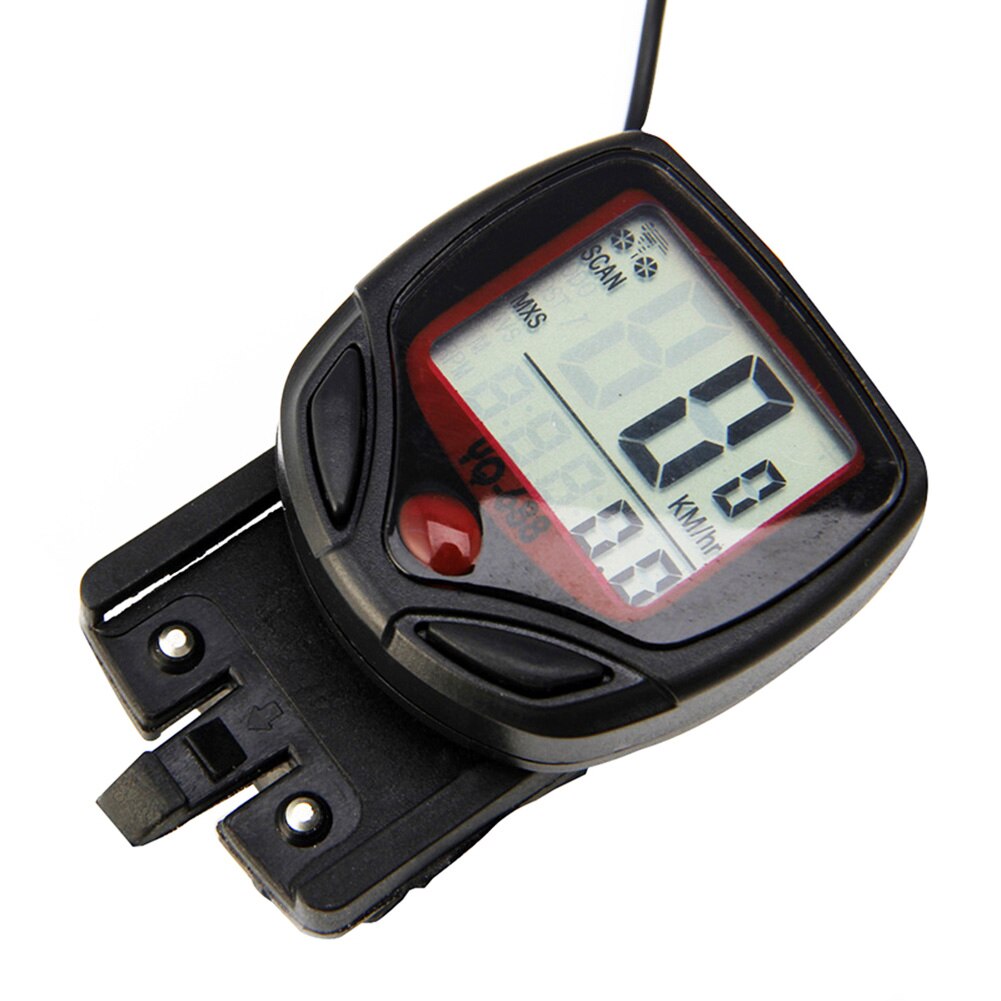 YQ688 Wireless Waterproof Bicycle Odometer LCD Display Bike Cycling Speedometer Bicycle Accessories Replacement Parts