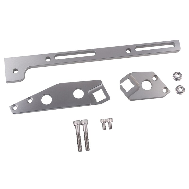LS3 Adjustable Throttle Cable Bracket for 102mm Sheet Metal Intake Rectangle Port 551447: Default Title