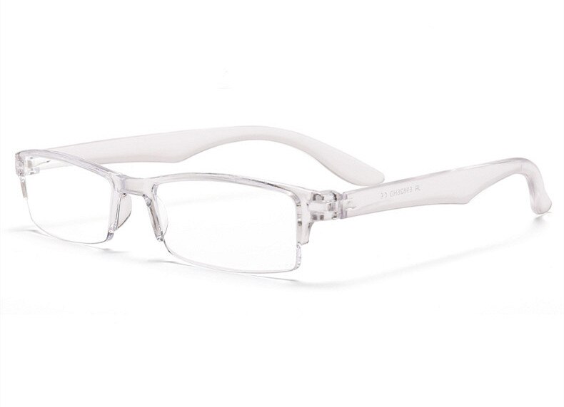 YOOSKE demi-cadre lunettes de lecture presbyte lunettes femmes hommes Prescription vue lointaine lunettes loupe avec tissu