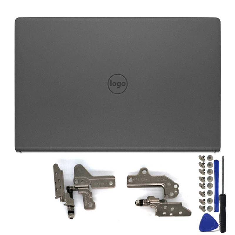 NIEUW Voor Dell Vostro 15 3510 3511 3515 3520 3525 0DWRHJ Achterklep TOP Case Laptop LCD Back Cover/Front Bezel/Scharnieren L & R Zwart: Black