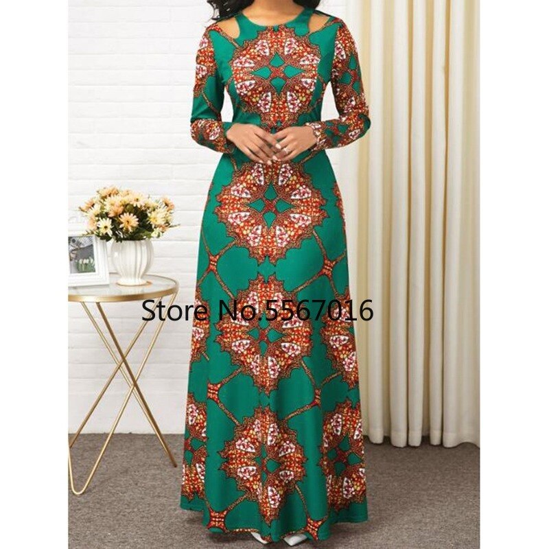 Vestido de verano ajustado para mujer, Túnica Africana Bazin, vestido de noche de dibujo étnico a la de Ankara, Kanga, ropa Africana