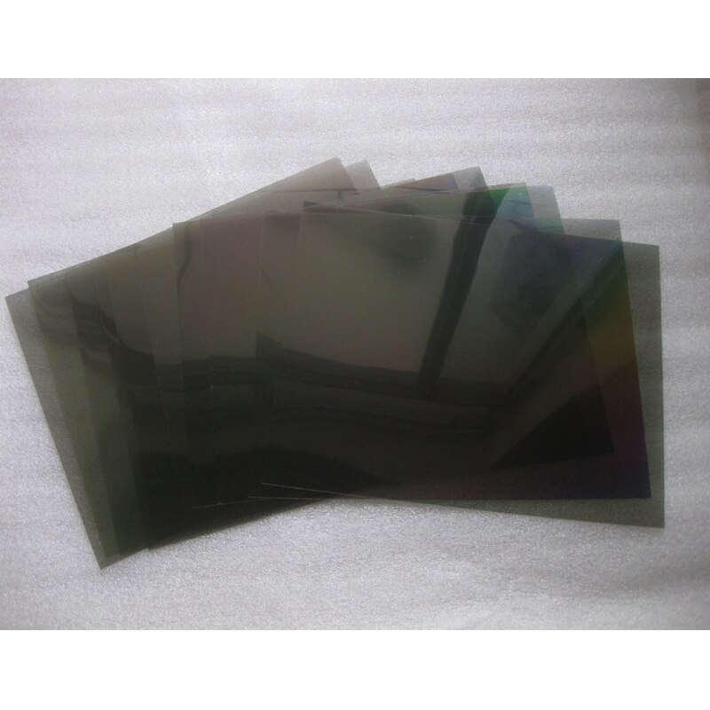 Feuilles de film polarisées pour écran LED tft LCD, 20 pouces de large, 135 degrés, 10 pièces/lot,