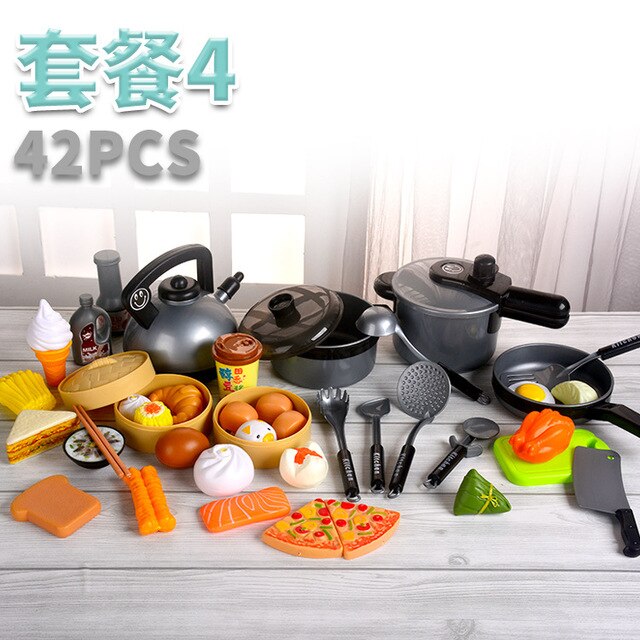 Household Appliances Pretend Play Kitchen Children's Toys Kettle Pressure Cooker Rice Cooker Induction Cooker Cookware Children': Dark Khaki