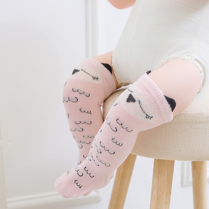 Unisex Lovely Cute Cartoon Fox Kids baby Socks Knee Girl Boy Baby Toddler Socks animal infant Soft Cotton socks