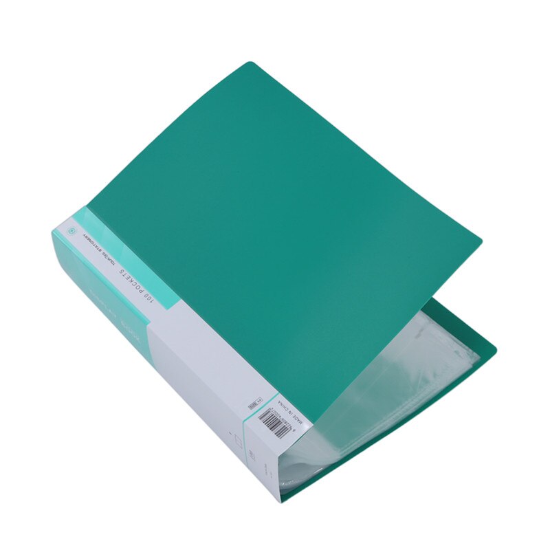 A4 Display Book Presentation Documents Storage Portfolio Folder 100 Pockets: Default Title