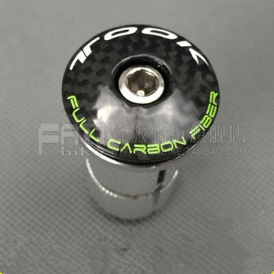 Fiets Headset Expander Plug Compressor Stem Top Cap 28.6mm (1 1/8 ") voor Carbon Vork Carbon Headset Stuurpen Top Cap